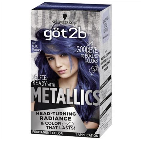 got2b metallics how many box hair color for long hair|schwarzkopf got2b metallic.